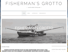 Tablet Screenshot of fishermansgrottoinc.com